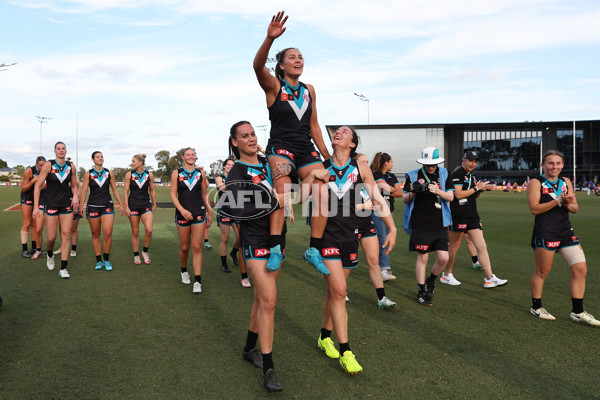 AFLW 2024 Round 06 - West Coast v Port Adelaide - A-55108914