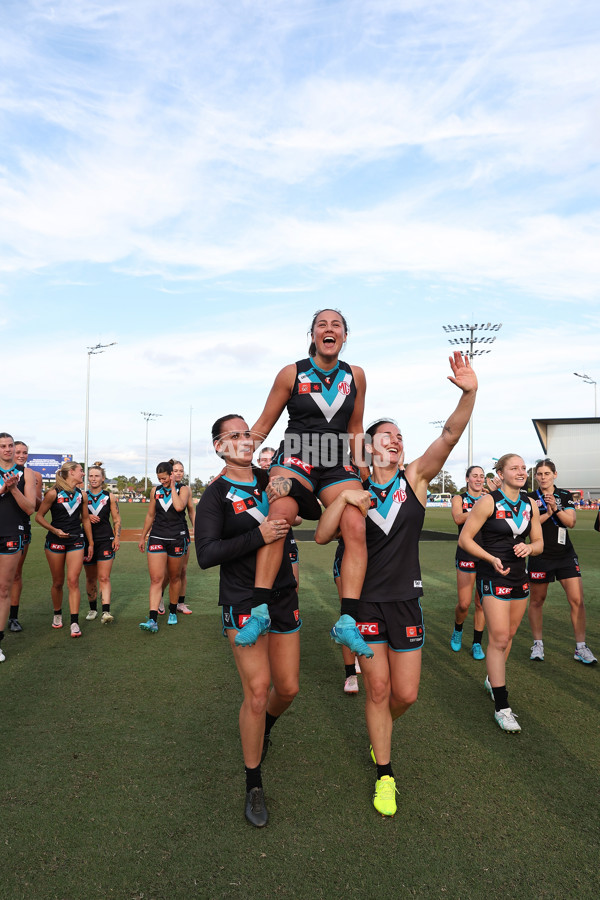 AFLW 2024 Round 06 - West Coast v Port Adelaide - A-55108921