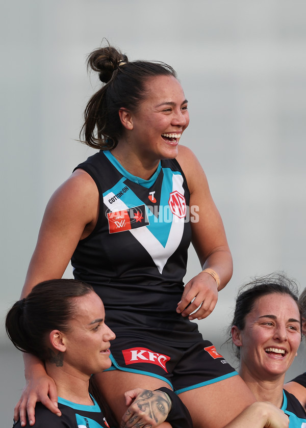 AFLW 2024 Round 06 - West Coast v Port Adelaide - A-55108923