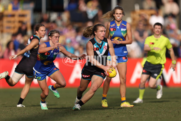 AFLW 2024 Round 06 - West Coast v Port Adelaide - A-55109772