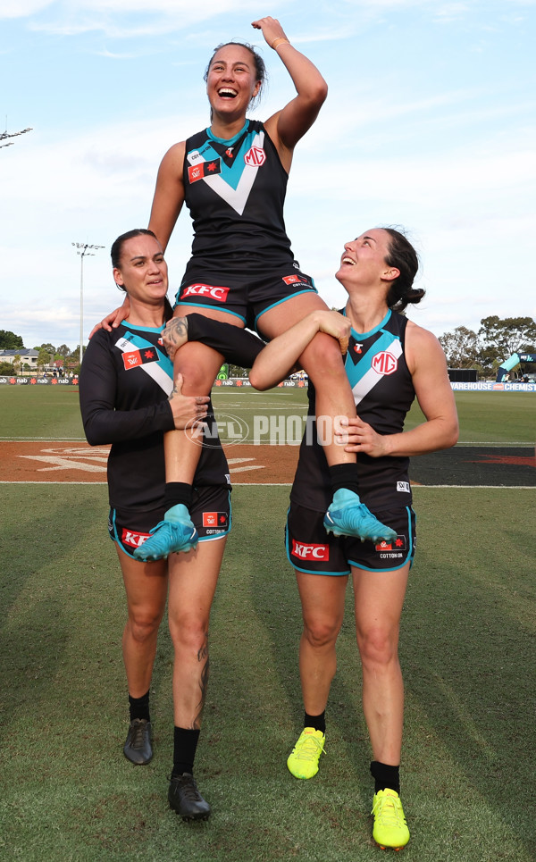 AFLW 2024 Round 06 - West Coast v Port Adelaide - A-55109795