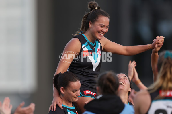 AFLW 2024 Round 06 - West Coast v Port Adelaide - A-55109796