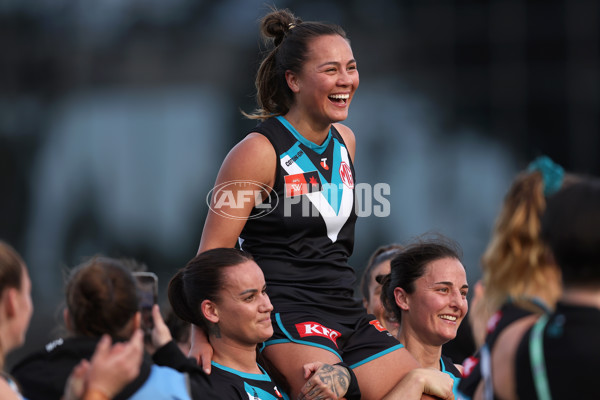 AFLW 2024 Round 06 - West Coast v Port Adelaide - A-55109797