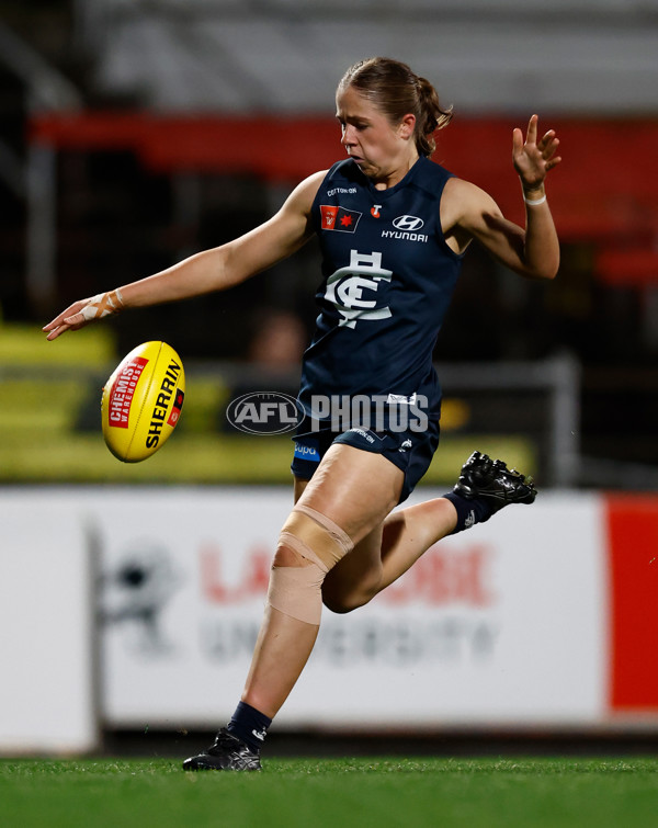 AFLW 2024 Round 06 - Carlton v Brisbane - A-55111636