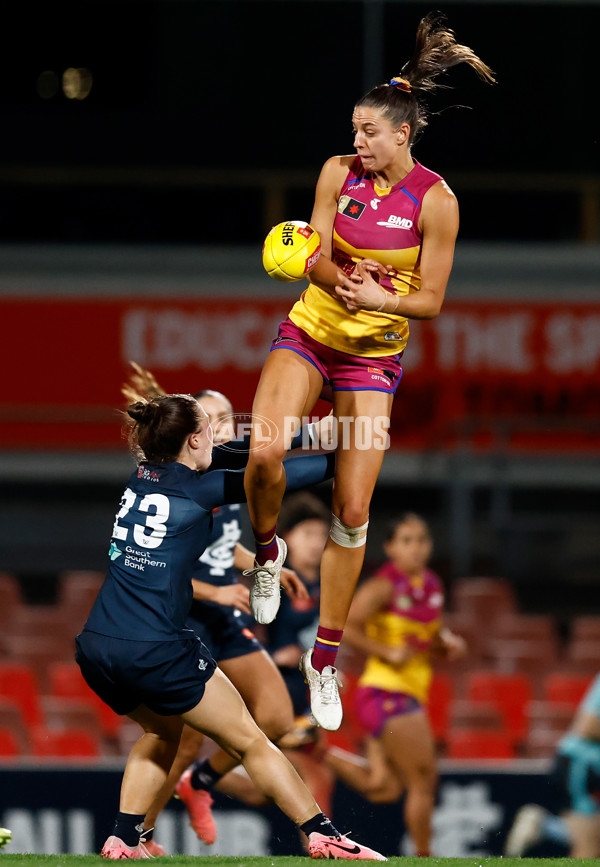 AFLW 2024 Round 06 - Carlton v Brisbane - A-55111637