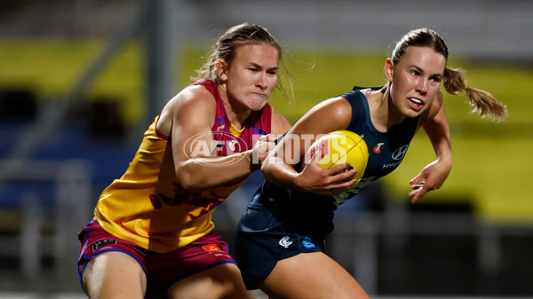 AFLW 2024 Round 06 - Carlton v Brisbane - A-55111638