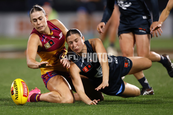 AFLW 2024 Round 06 - Carlton v Brisbane - A-55114504