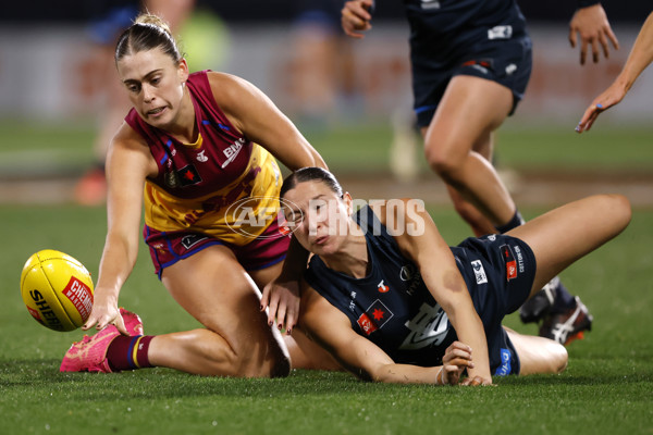 AFLW 2024 Round 06 - Carlton v Brisbane - A-55114701