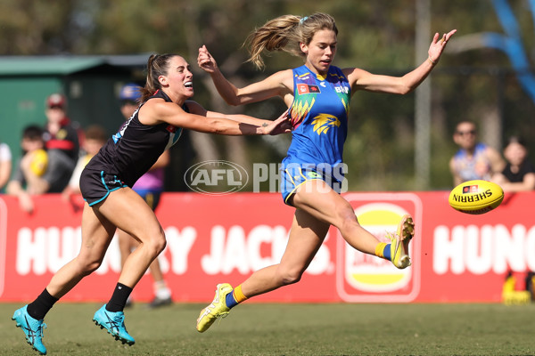 AFLW 2024 Round 06 - West Coast v Port Adelaide - A-55114716