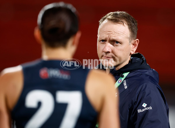 AFLW 2024 Round 06 - Carlton v Brisbane - A-55117331