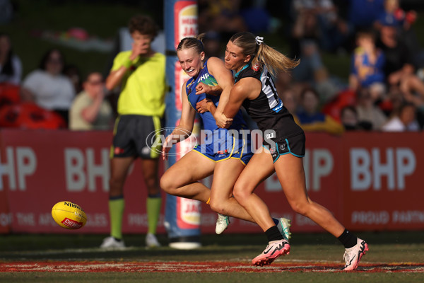 AFLW 2024 Round 06 - West Coast v Port Adelaide - A-55117371