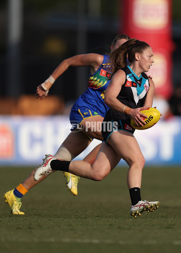 AFLW 2024 Round 06 - West Coast v Port Adelaide - A-55117377