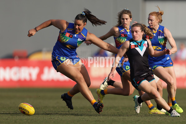 AFLW 2024 Round 06 - West Coast v Port Adelaide - A-55117381