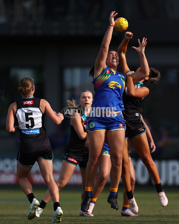 AFLW 2024 Round 06 - West Coast v Port Adelaide - A-55117382