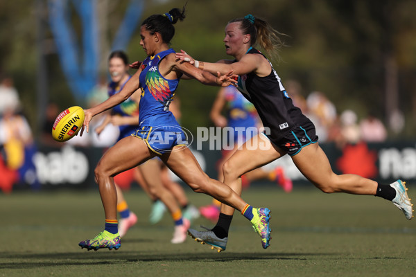 AFLW 2024 Round 06 - West Coast v Port Adelaide - A-55117402