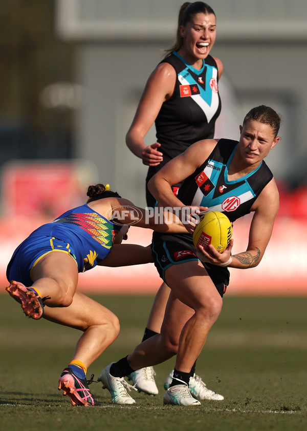 AFLW 2024 Round 06 - West Coast v Port Adelaide - A-55117667