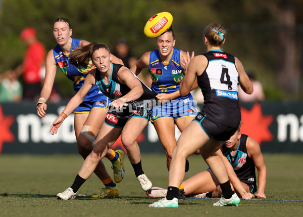 AFLW 2024 Round 06 - West Coast v Port Adelaide - A-55117677