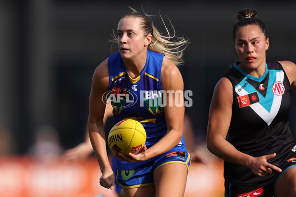 AFLW 2024 Round 06 - West Coast v Port Adelaide - A-55117683