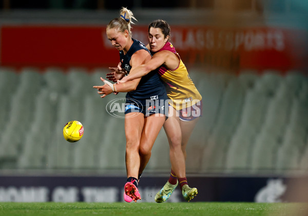 AFLW 2024 Round 06 - Carlton v Brisbane - A-55117684