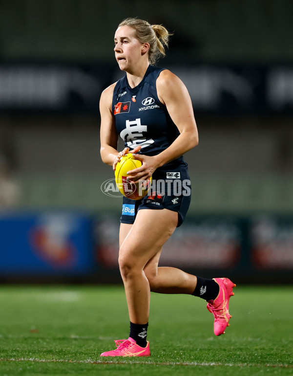 AFLW 2024 Round 06 - Carlton v Brisbane - A-55117697