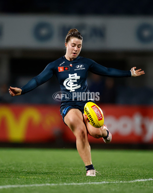 AFLW 2024 Round 06 - Carlton v Brisbane - A-55117704