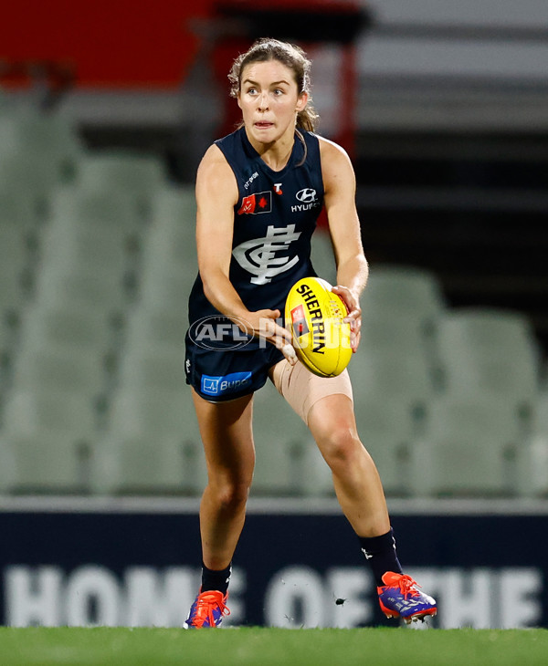 AFLW 2024 Round 06 - Carlton v Brisbane - A-55117705