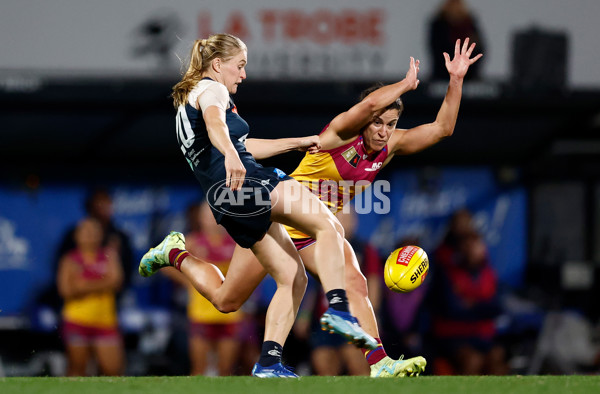 AFLW 2024 Round 06 - Carlton v Brisbane - A-55117718