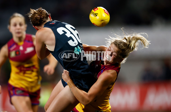 AFLW 2024 Round 06 - Carlton v Brisbane - A-55119942