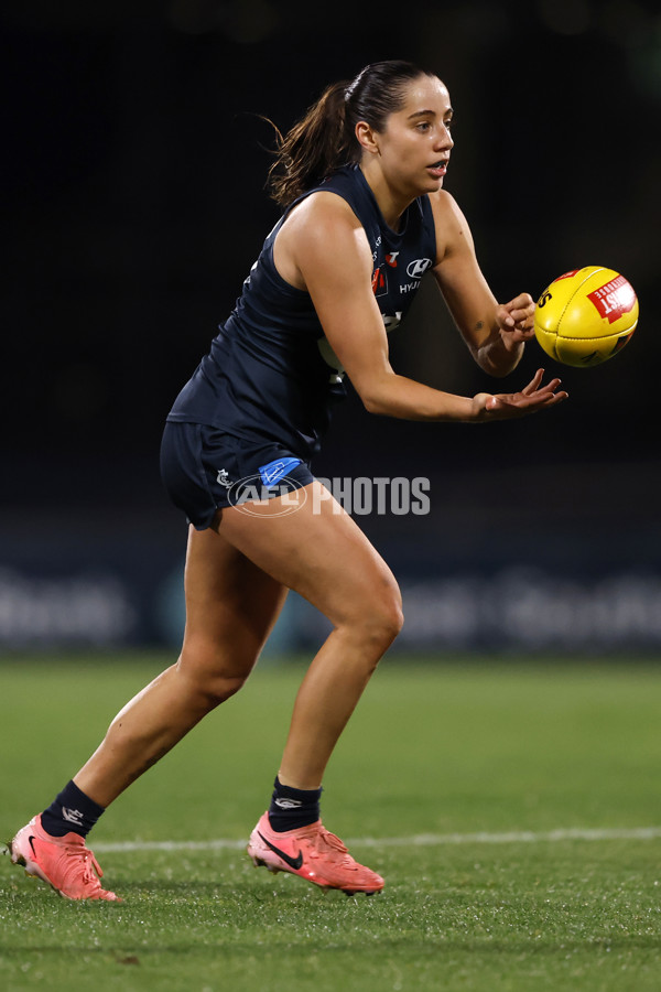 AFLW 2024 Round 06 - Carlton v Brisbane - A-55120455