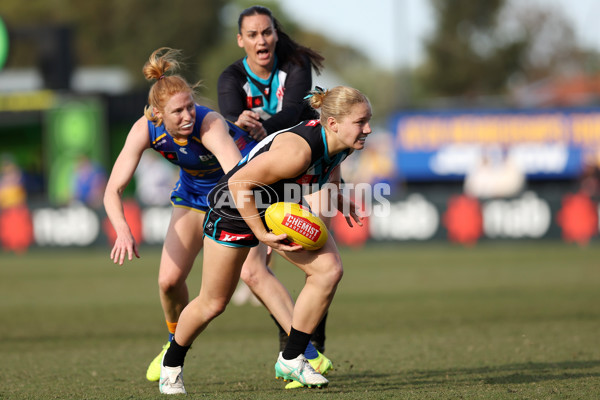 AFLW 2024 Round 06 - West Coast v Port Adelaide - A-55120469