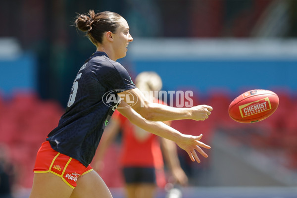 AFLW 2024 Round 06 - Gold Coast v Essendon - A-55123867