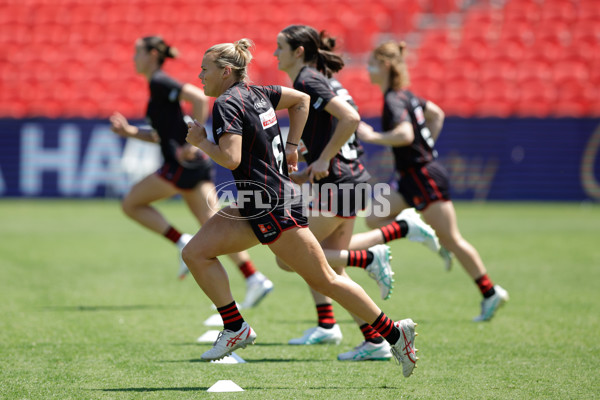AFLW 2024 Round 06 - Gold Coast v Essendon - A-55123869