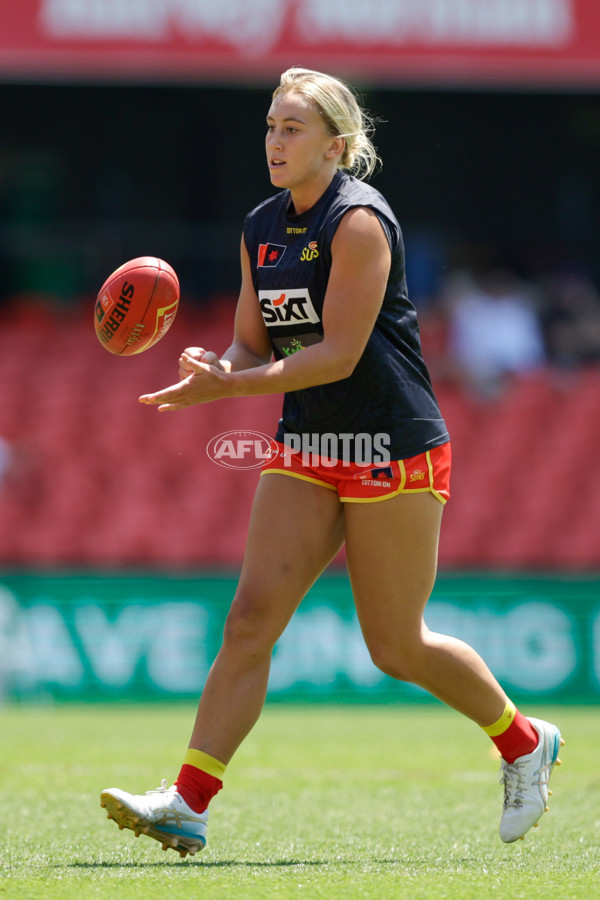 AFLW 2024 Round 06 - Gold Coast v Essendon - A-55123871