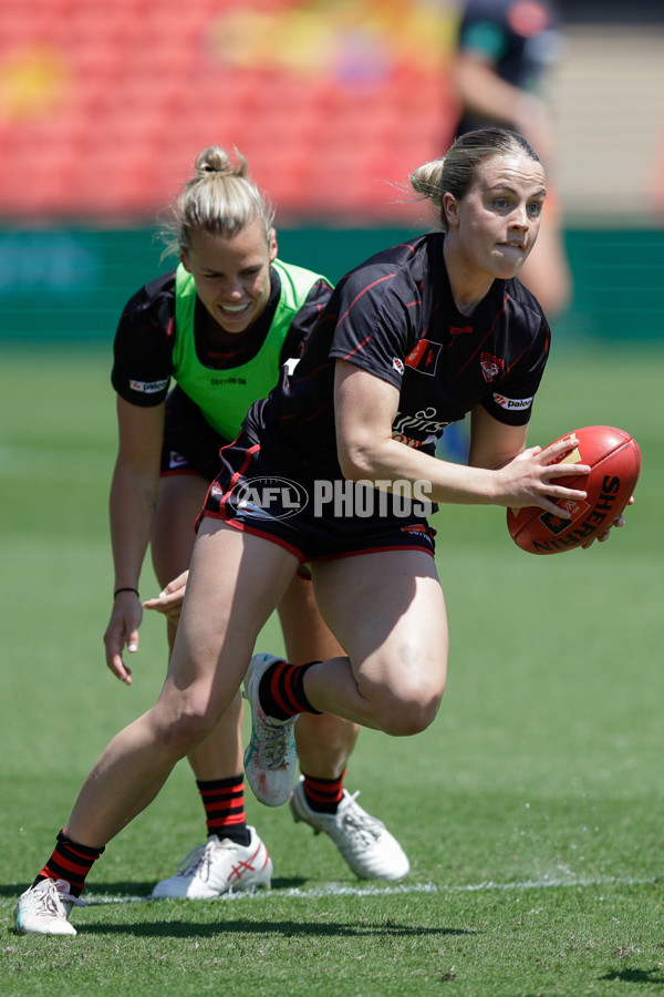 AFLW 2024 Round 06 - Gold Coast v Essendon - A-55123872