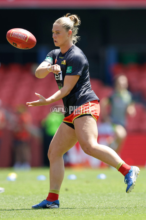AFLW 2024 Round 06 - Gold Coast v Essendon - A-55125720