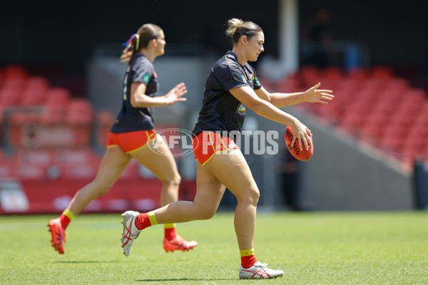 AFLW 2024 Round 06 - Gold Coast v Essendon - A-55125721