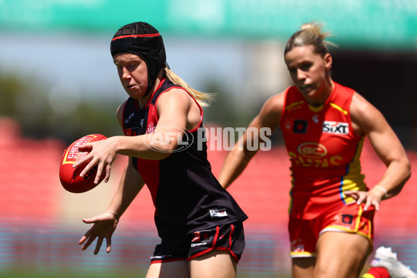 AFLW 2024 Round 06 - Gold Coast v Essendon - A-55125746