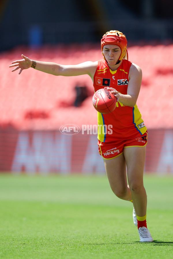 AFLW 2024 Round 06 - Gold Coast v Essendon - A-55126423