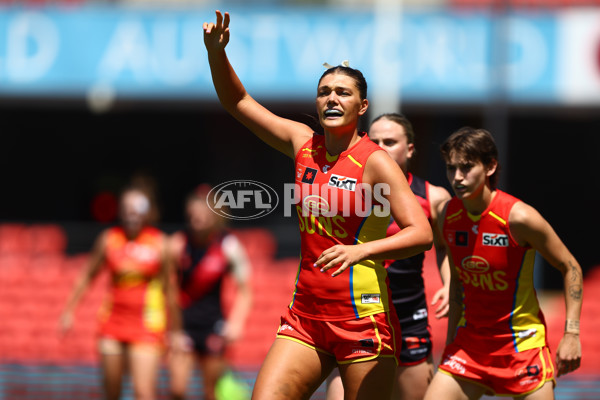 AFLW 2024 Round 06 - Gold Coast v Essendon - A-55126466