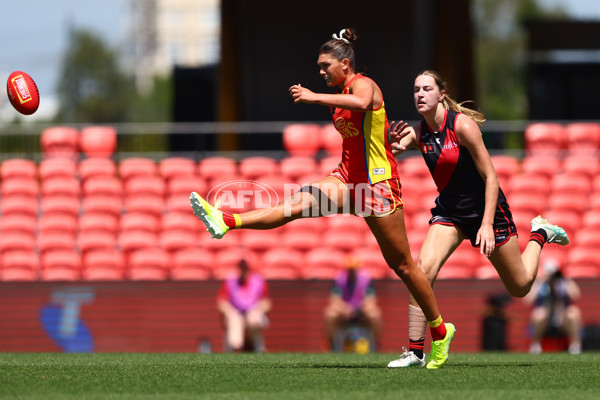 AFLW 2024 Round 06 - Gold Coast v Essendon - A-55128234