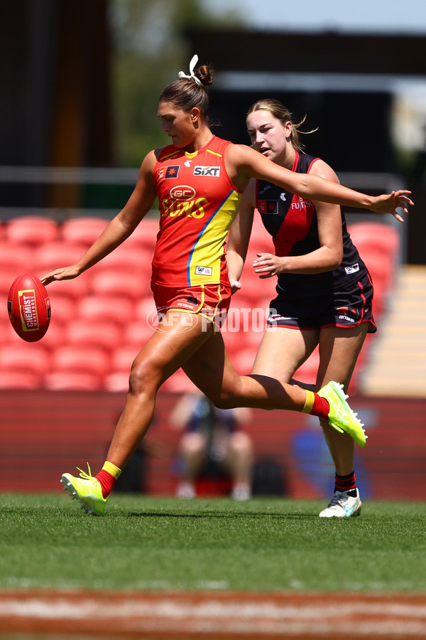 AFLW 2024 Round 06 - Gold Coast v Essendon - A-55128236