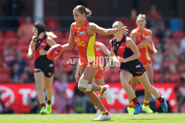 AFLW 2024 Round 06 - Gold Coast v Essendon - A-55128243