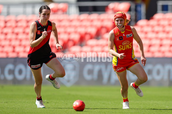 AFLW 2024 Round 06 - Gold Coast v Essendon - A-55129222