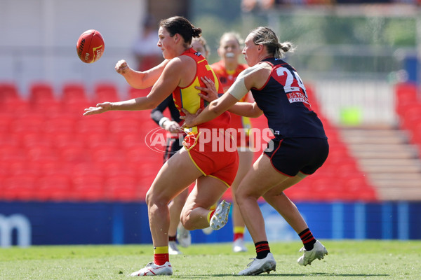 AFLW 2024 Round 06 - Gold Coast v Essendon - A-55129227