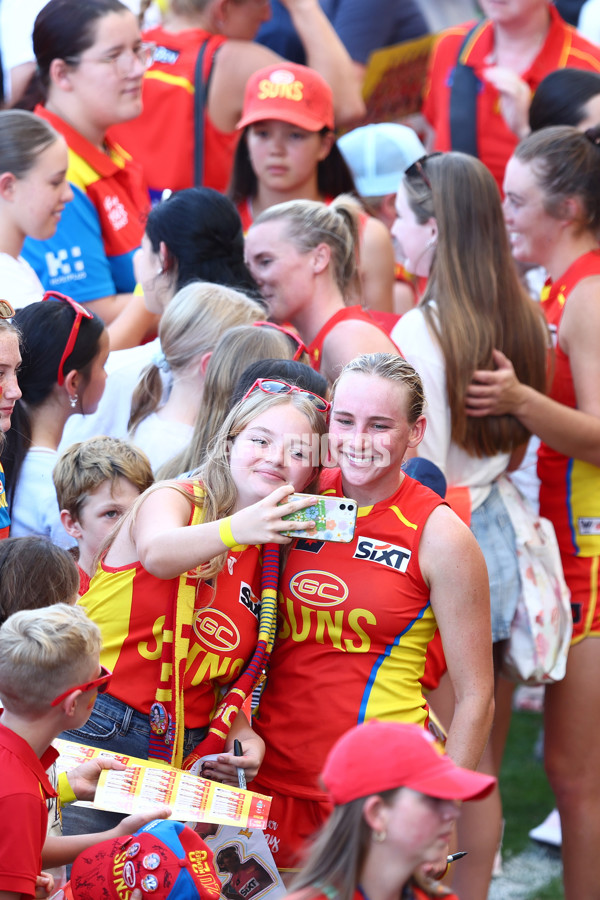 AFLW 2024 Round 06 - Gold Coast v Essendon - A-55130934