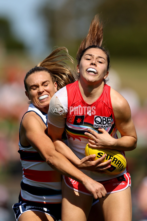 AFLW 2024 Round 06 - Sydney v Geelong - A-55132356