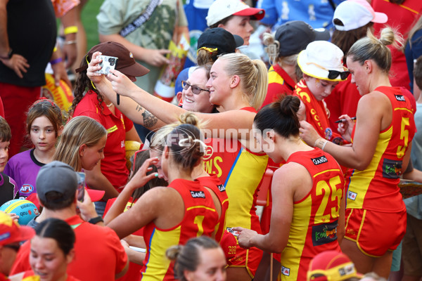 AFLW 2024 Round 06 - Gold Coast v Essendon - A-55134097