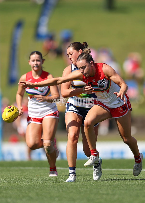 AFLW 2024 Round 06 - Sydney v Geelong - A-55146034