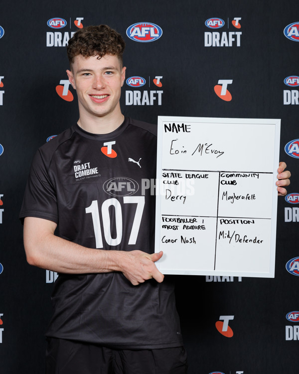 AFL 2024 Media - AFL National Draft Combine - A-55151993