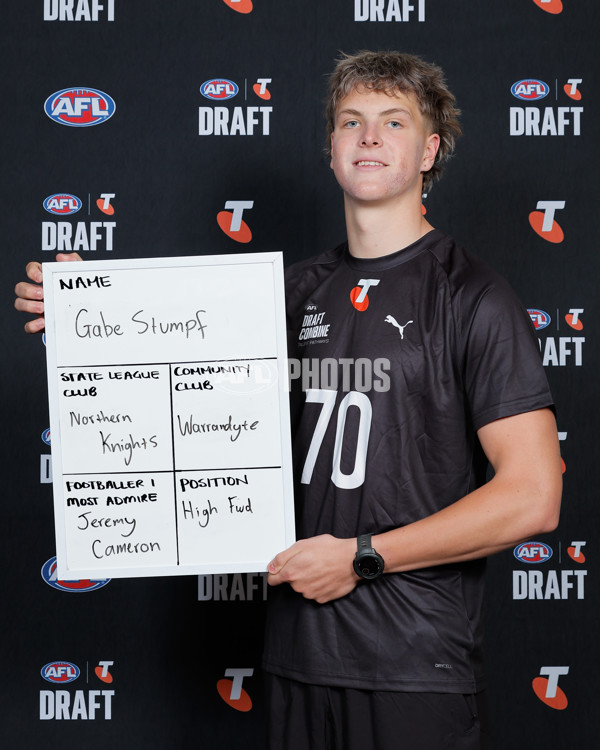 AFL 2024 Media - AFL National Draft Combine - A-55151995